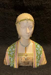 Manifattura Angelo Minghetti “Busto di Nobildonna “ 